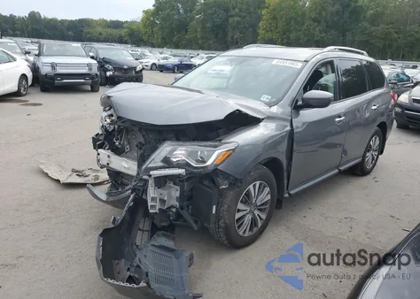 2020 Nissan Pathfinder S z USA, uszkodzony, nr VIN 5N1DR2AMXLC649503